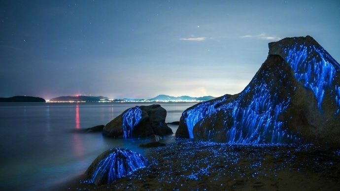 日本最美的海湾 这里的石头会“哭”